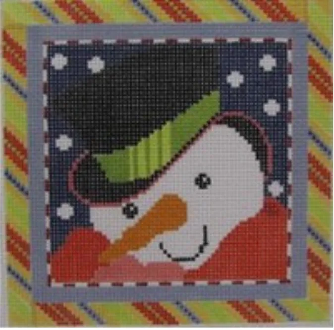 1382G Snowman Square