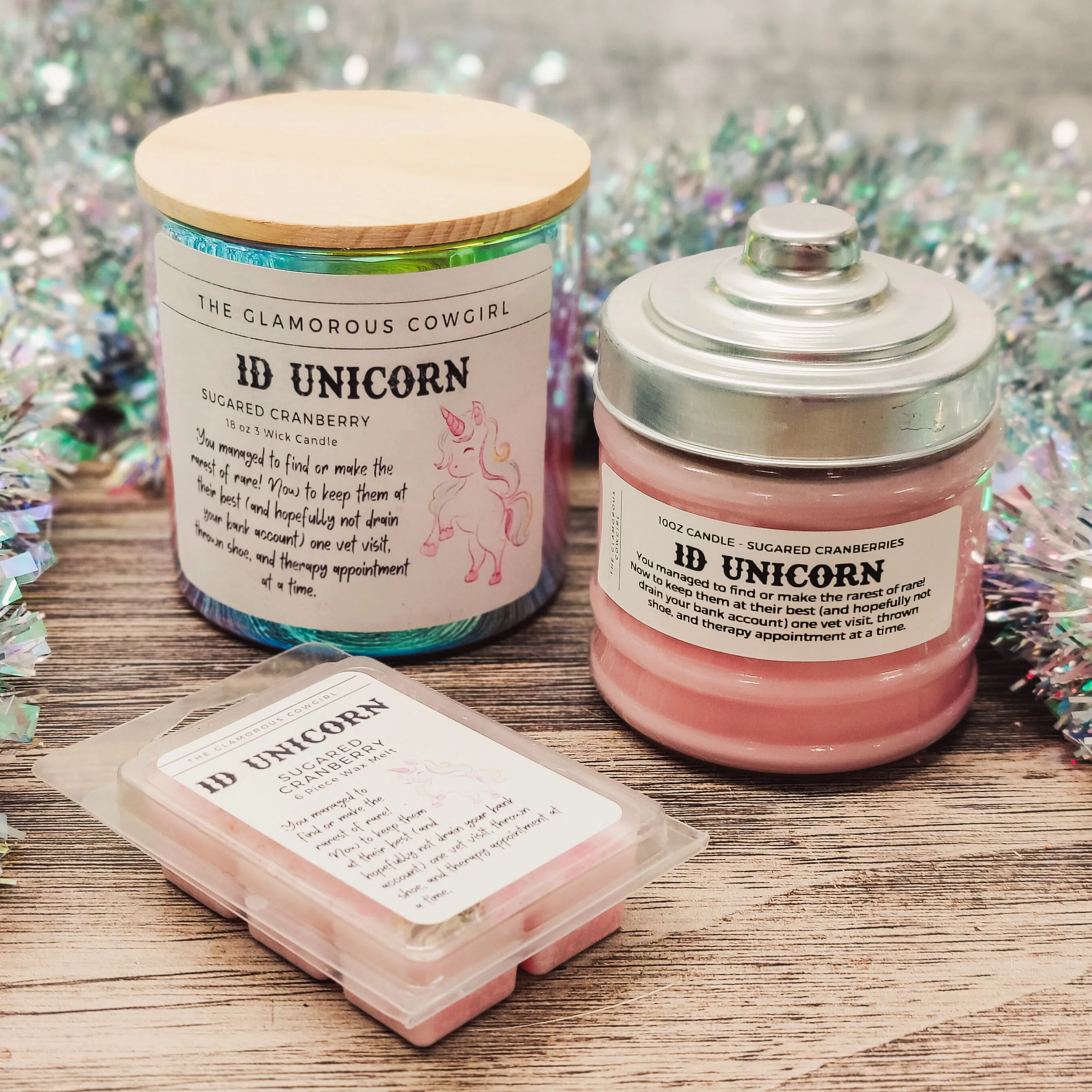 1D Unicorn Candle