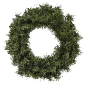 20" Canadian Pine Non-lit Artificial Christmas Wreath