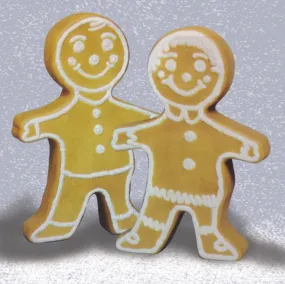 24" Gingerbread Boy/Girl Blow Mold Christmas Decoration