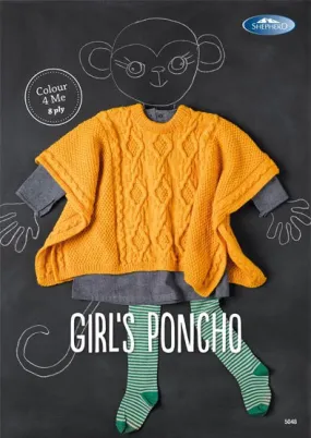 5048 Girl's Poncho Leaflet