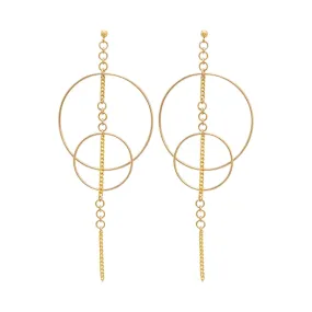 Alana Maria Arley Earrings, Gold