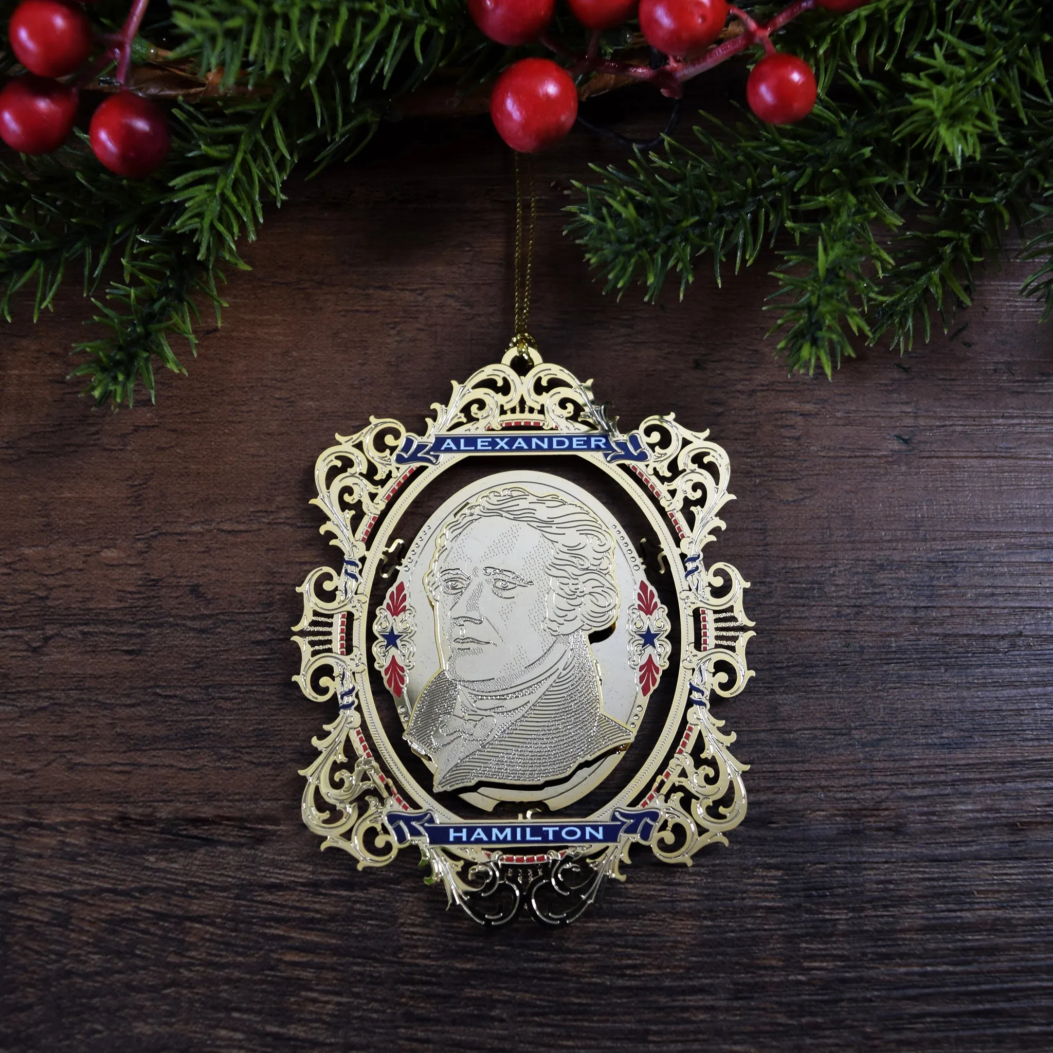 Alexander Hamilton Ornament National Archives