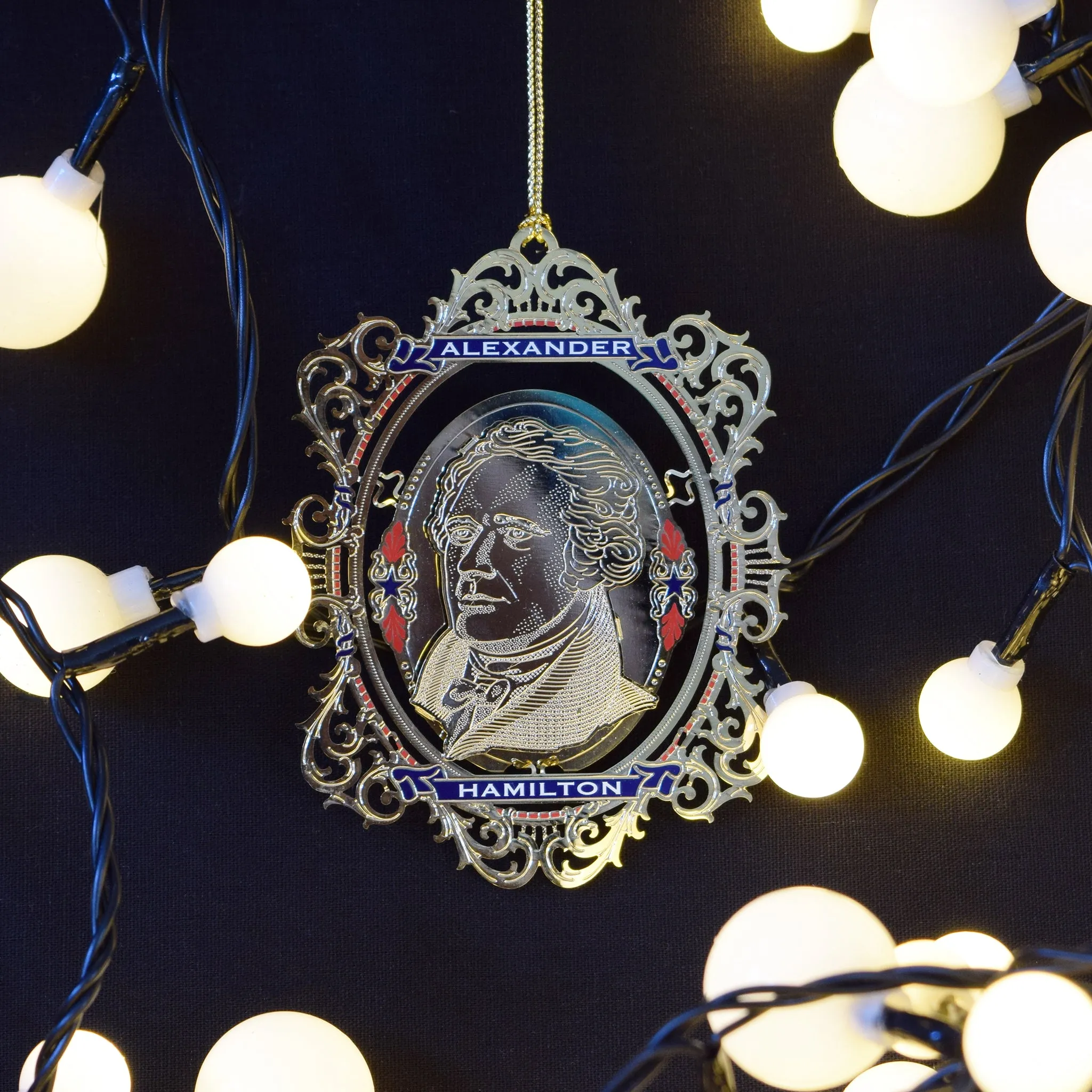 Alexander Hamilton Ornament National Archives