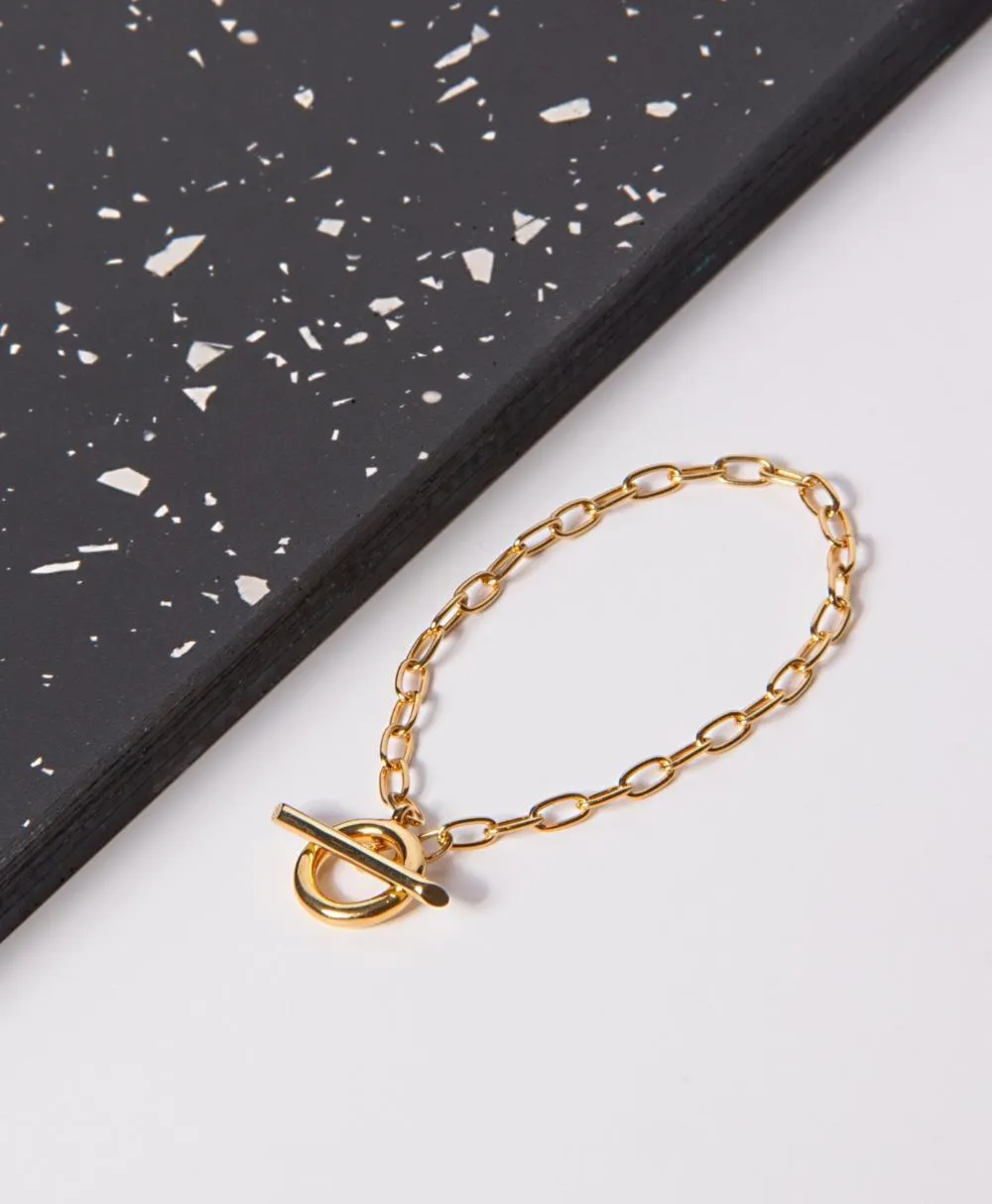 Asta Bracelet 18ct Gold Plate