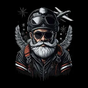 Aviator Santa 2 (DTF Transfer)