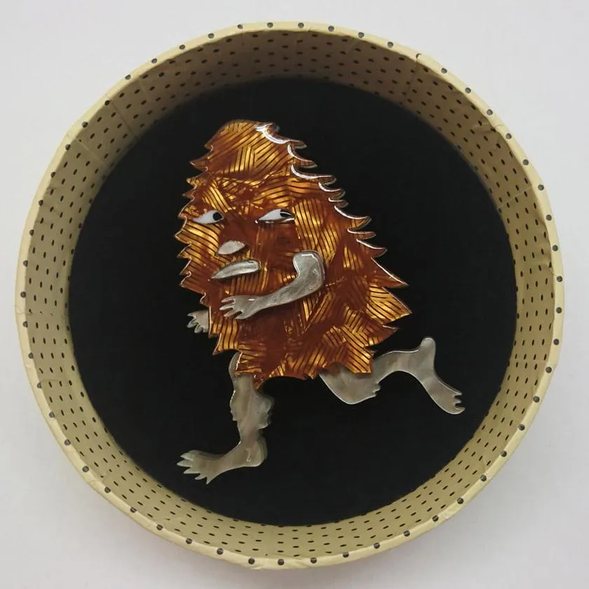 Banksia Man Brooch