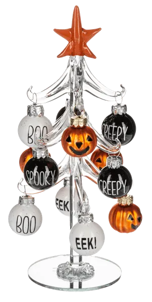 Boo Glass Tree 36