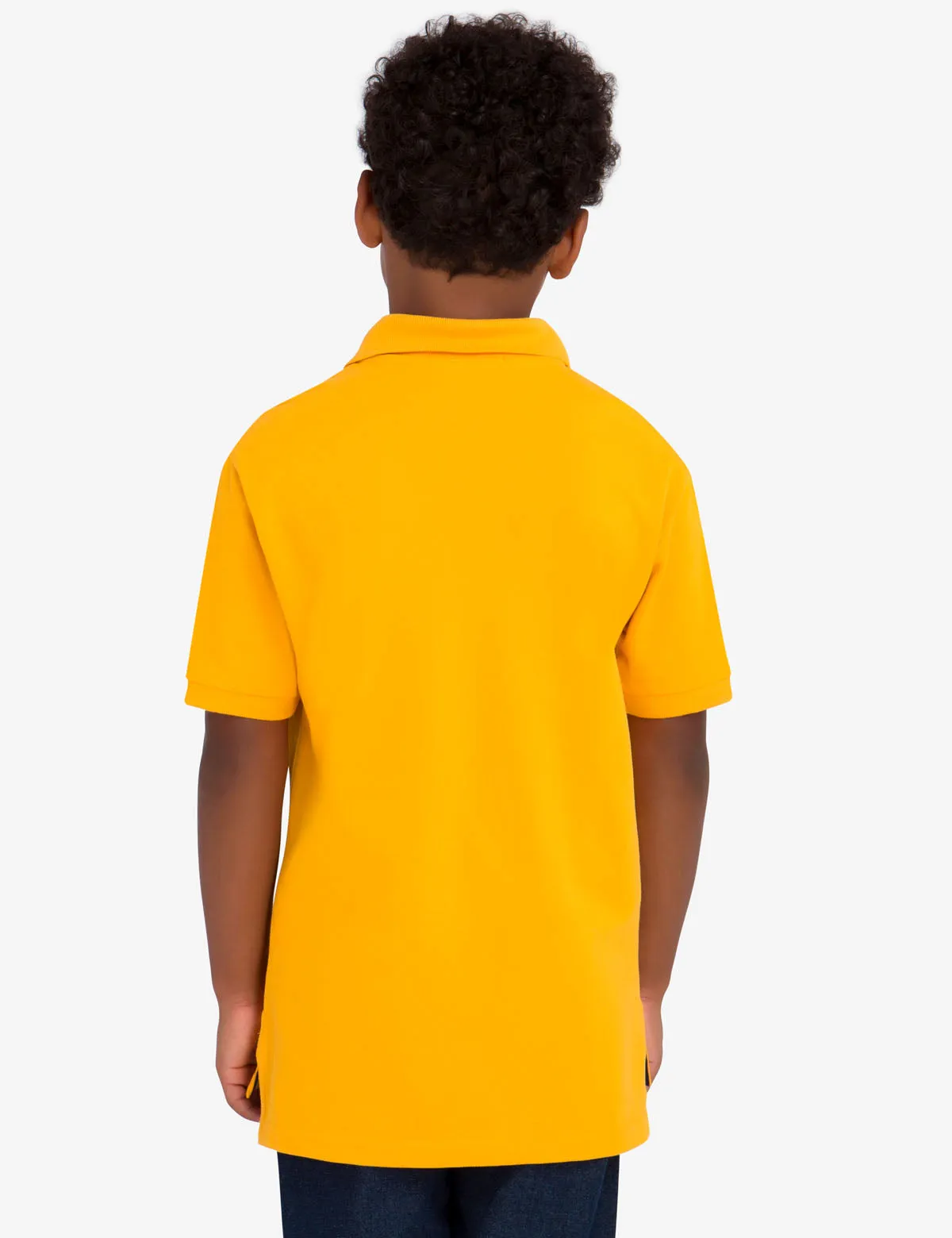 Boys Multi-Color Big Logo Polo Shirt