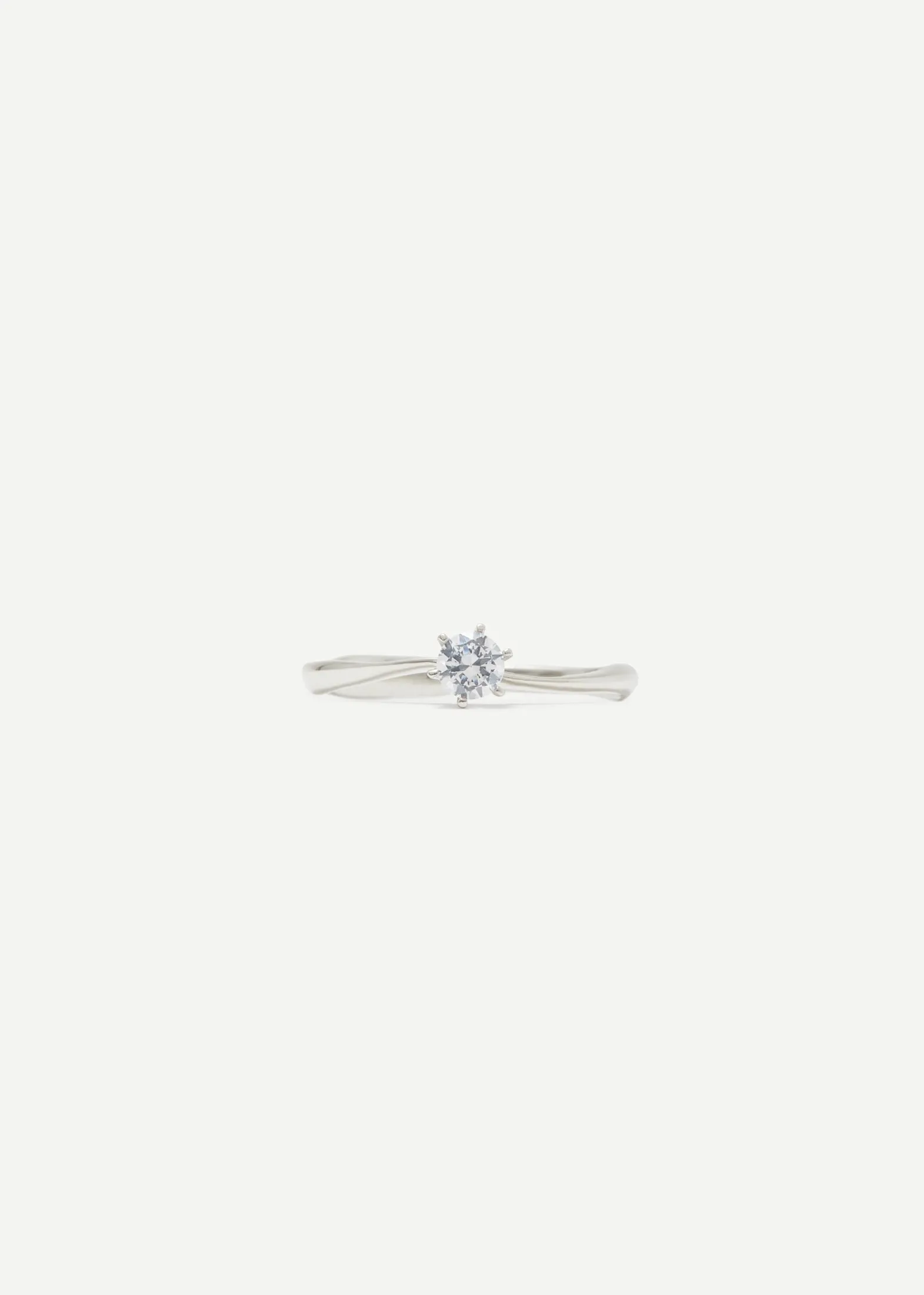 Brilliant Cut Solitaire Ring Midi 0.3 - 0.5 Ct