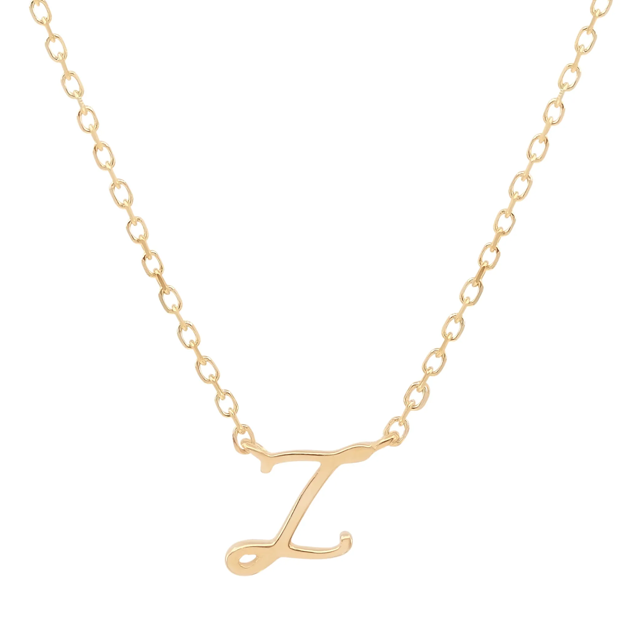 By Charlotte 14k Gold Love Letter Initial Necklace