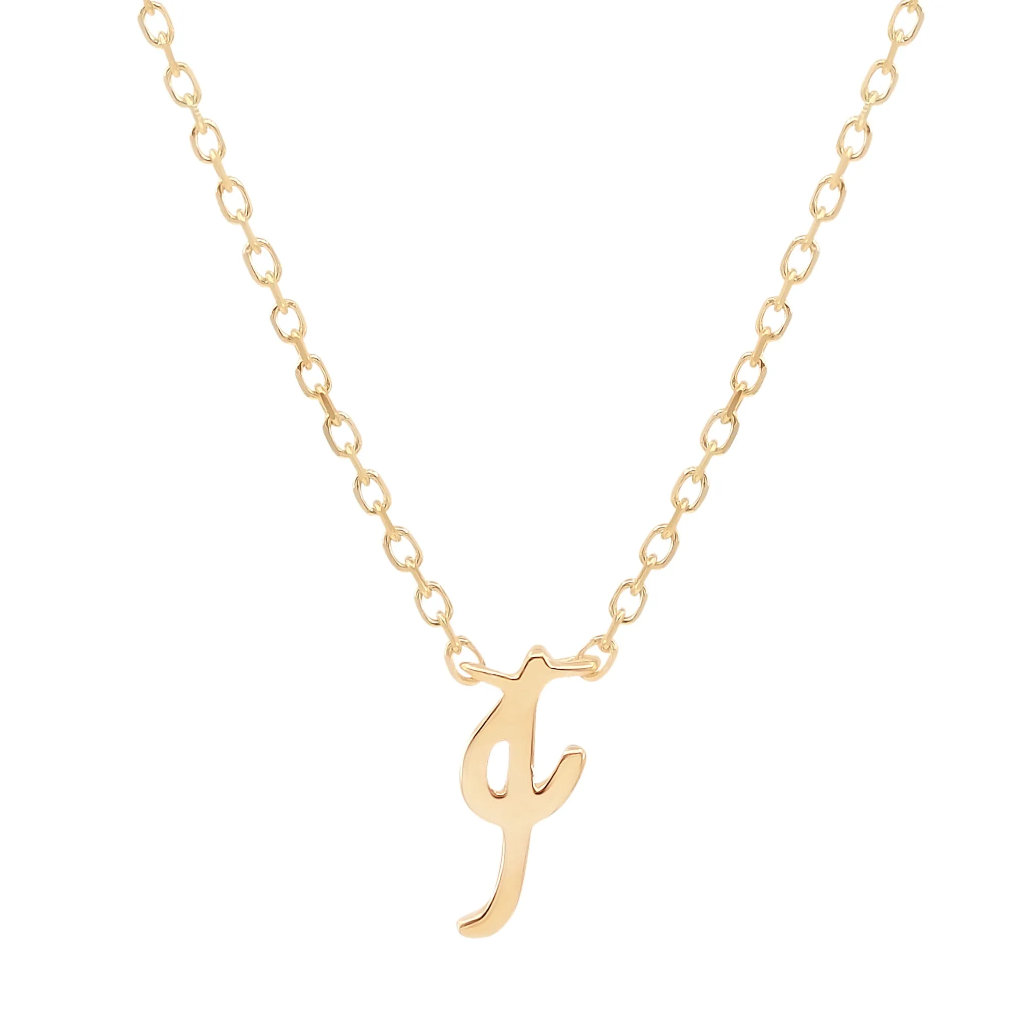 By Charlotte 14k Gold Love Letter Initial Necklace