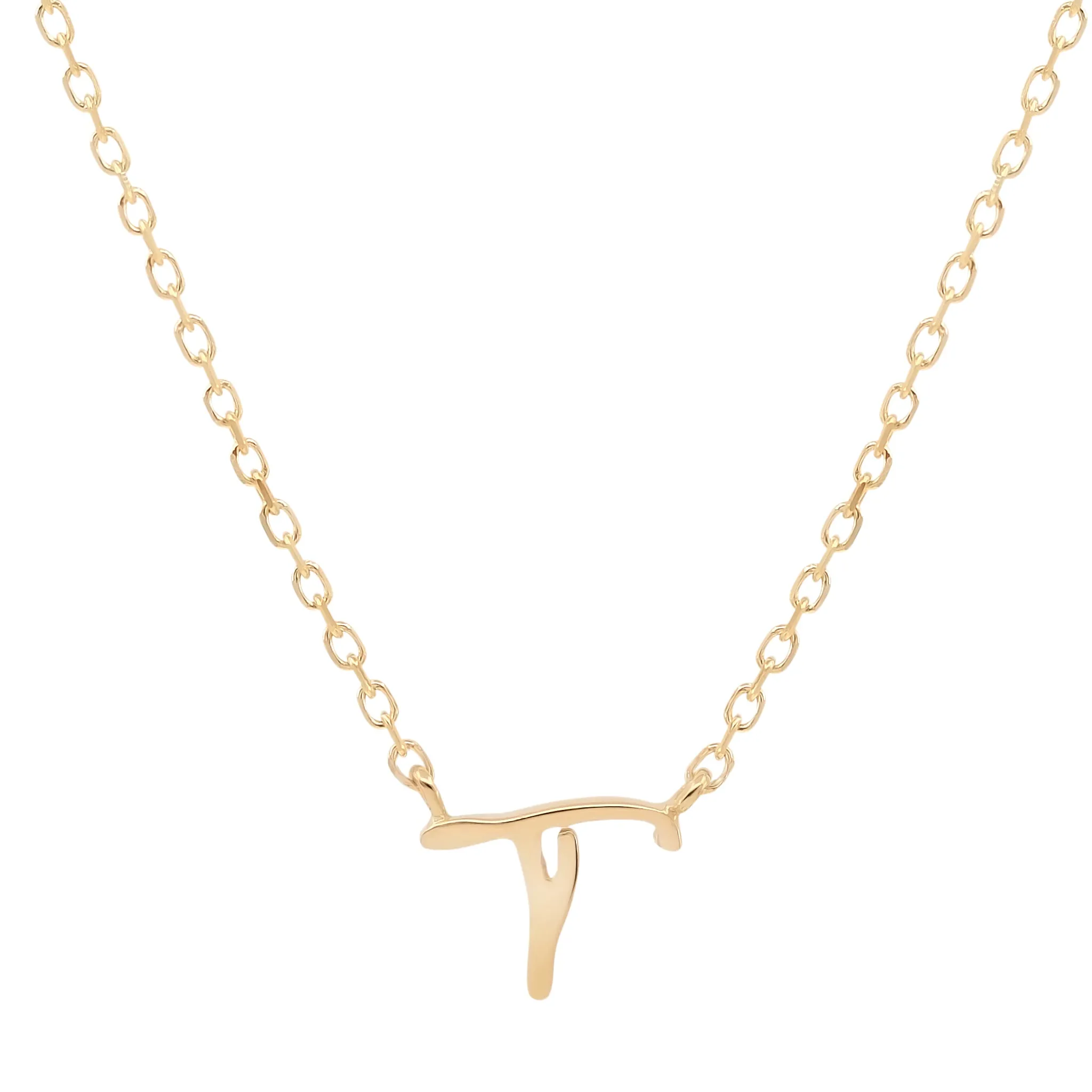 By Charlotte 14k Gold Love Letter Initial Necklace