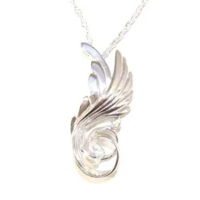 Celtic Knot Angel Wing Pendant