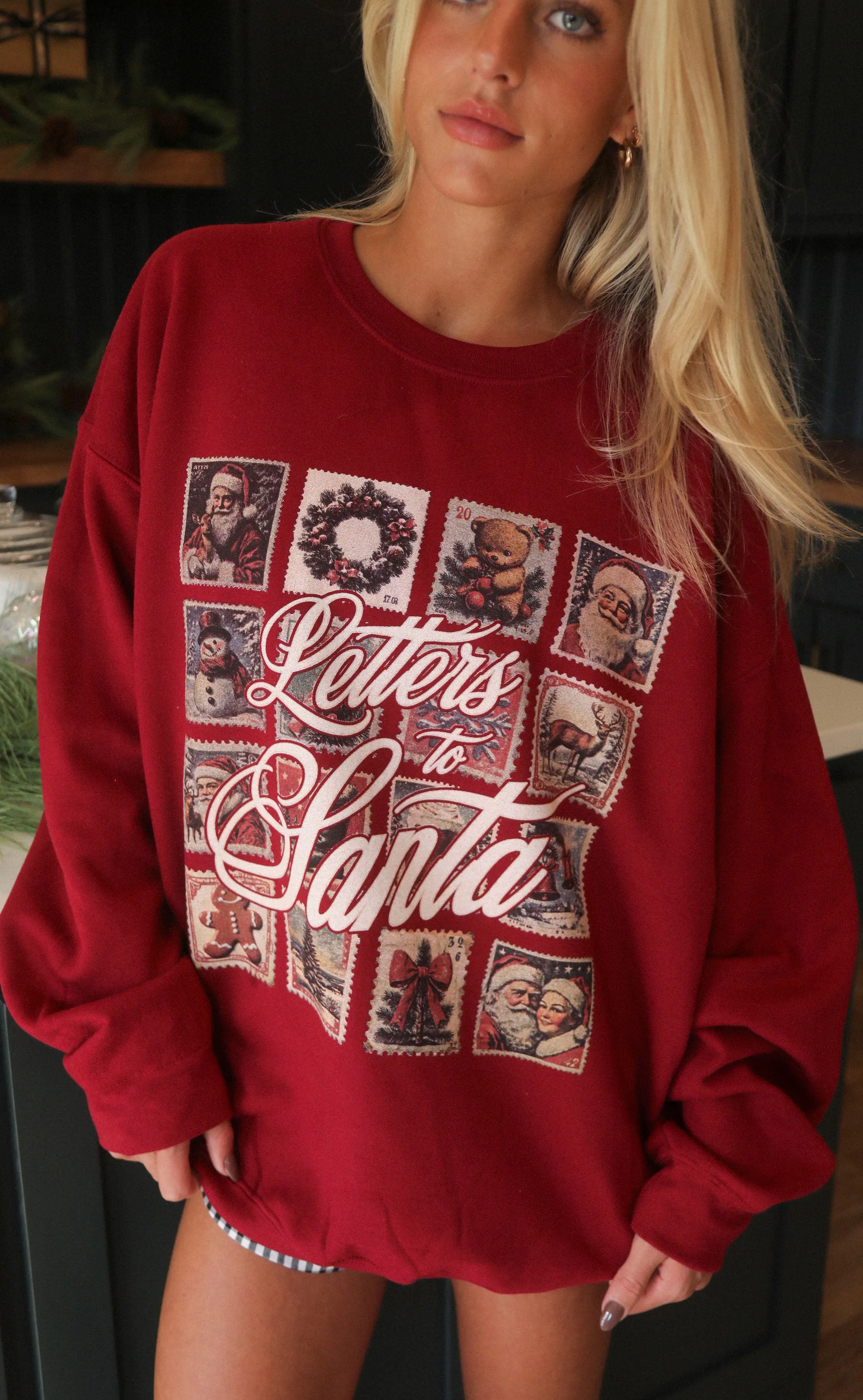 charlie southern: letters to santa sweatshirt