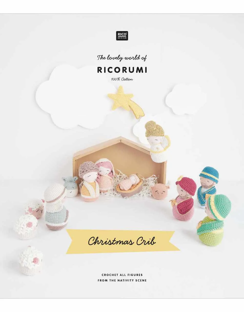 Christmas Crib Ricorumi Pattern Book, Rico Design