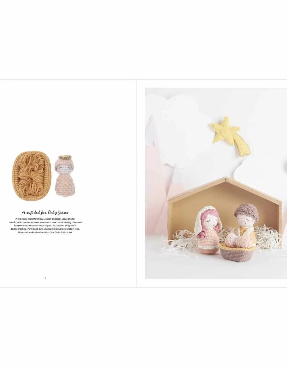 Christmas Crib Ricorumi Pattern Book, Rico Design