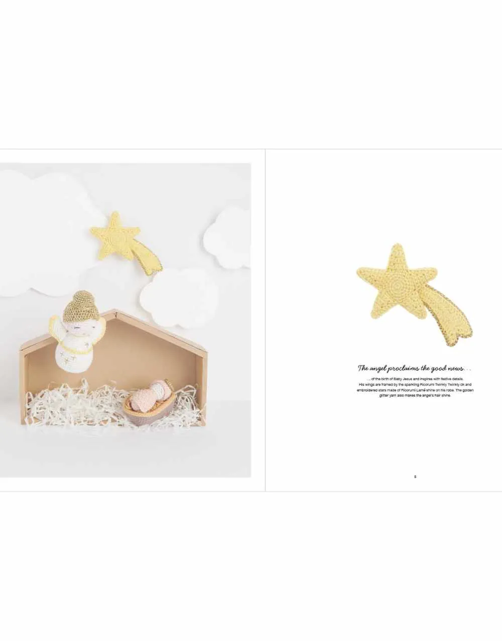 Christmas Crib Ricorumi Pattern Book, Rico Design