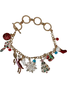 Christmas Icons Charm bracelet