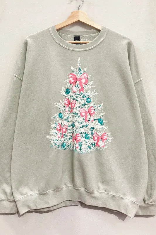 Christmas Tree Sweatshirt S-XL