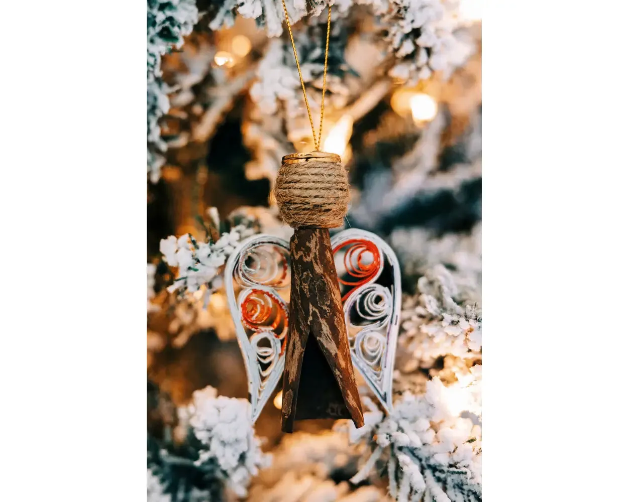 Cinnamon Angel Ornament