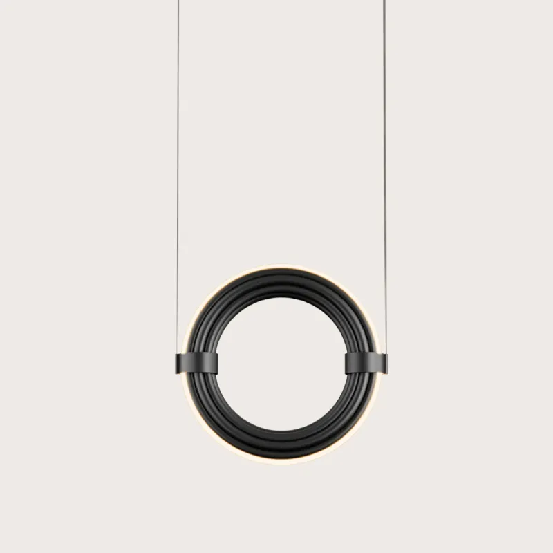 Circular Suspended Pendant Light