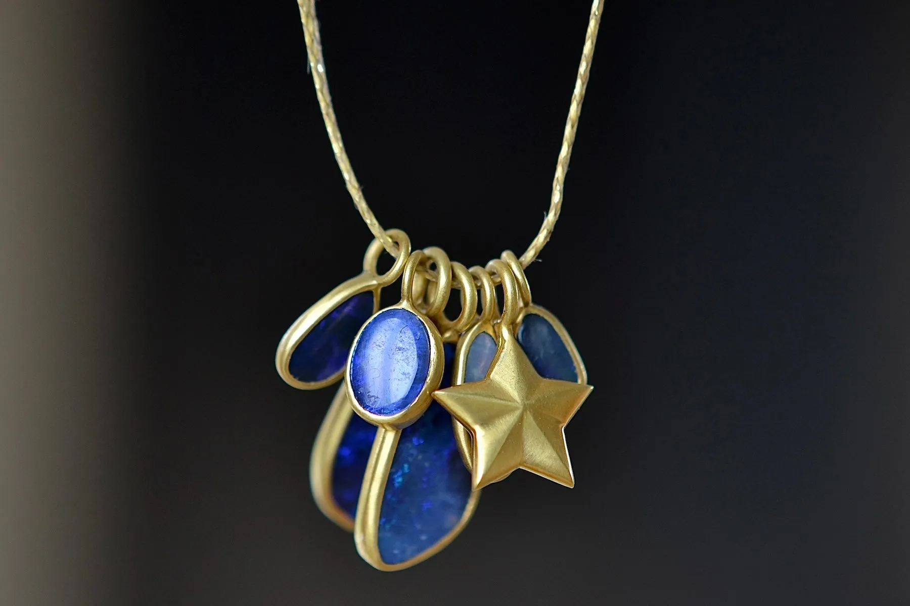 Colette Opal Cluster Necklace