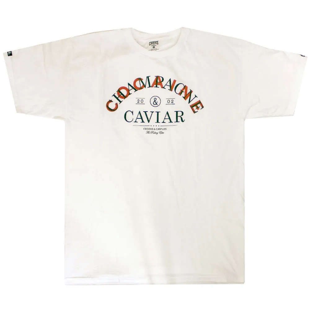 Crooks & Castles Triple C's T-Shirt White