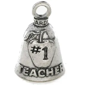 Daniel Smart #1 Teacher Guardian Bell®, Pewter, 1.5 x 1 in