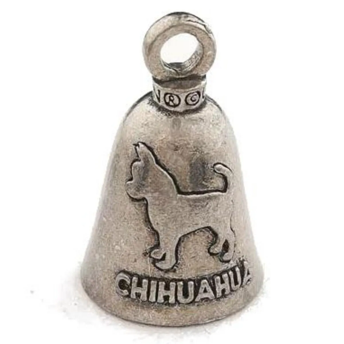 Daniel Smart Guardian Bell® Chihuahua Dog, Pewter, 1.5 x 1 in