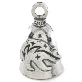 Daniel Smart Guardian Bell® Fetish Bear, Pewter, 1.5 x 1 in