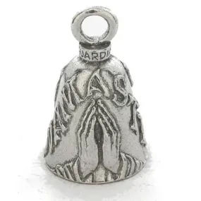 Daniel Smart Guardian Bell® Namaste, Pewter, 1.5 x 1 in