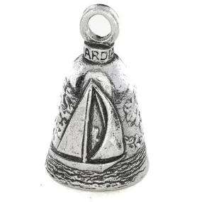 Daniel Smart Guardian Bell® Sailboat, Pewter, 1.5 x 1 in