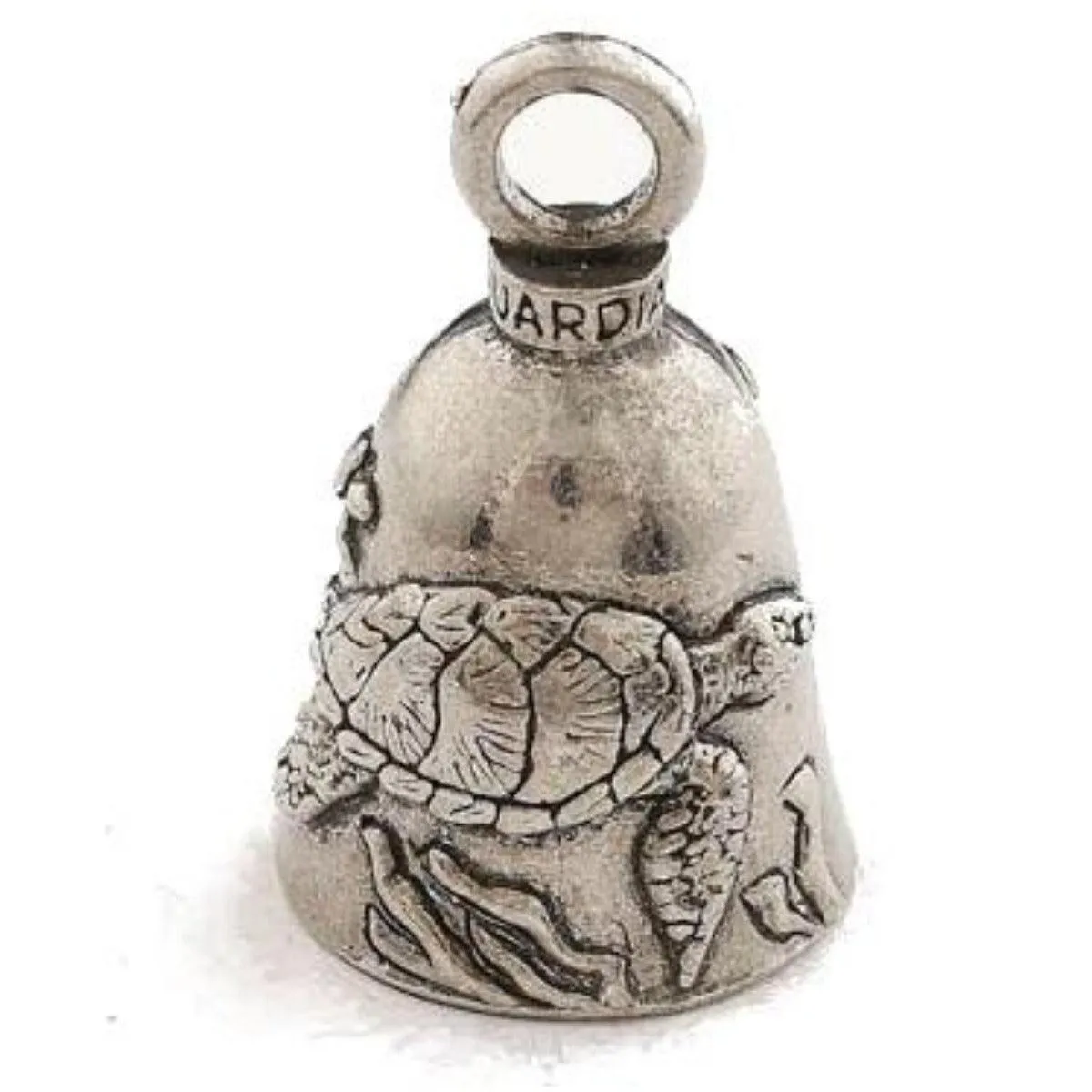 Daniel Smart Guardian Bell® Sea Turtle, Pewter, 1.5 x 1 in