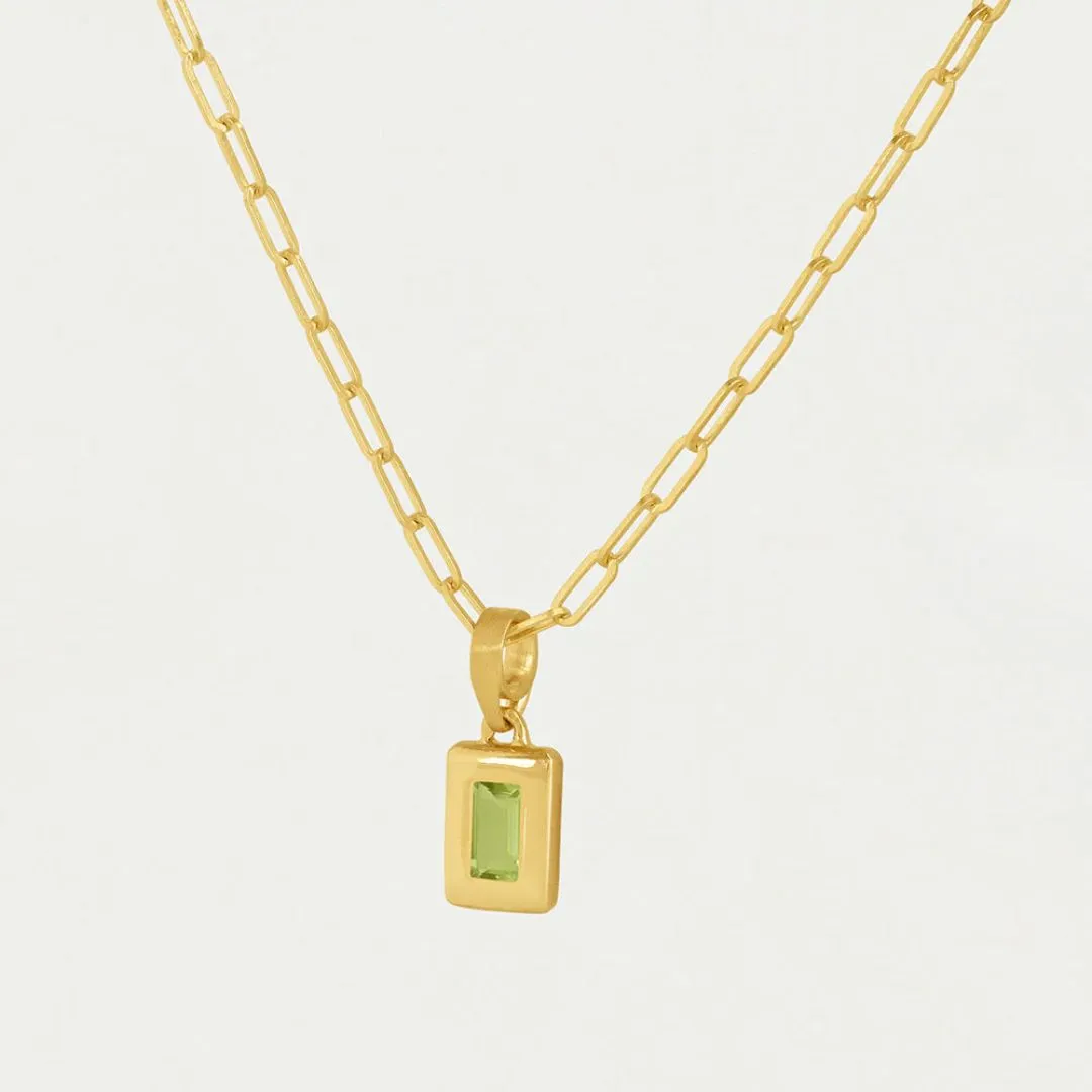 Dean Davidson Baguette Birthstone Pendant Necklace