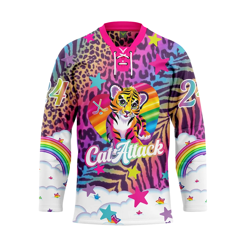 DMV Cat Attack Sublimated Jersey Customized