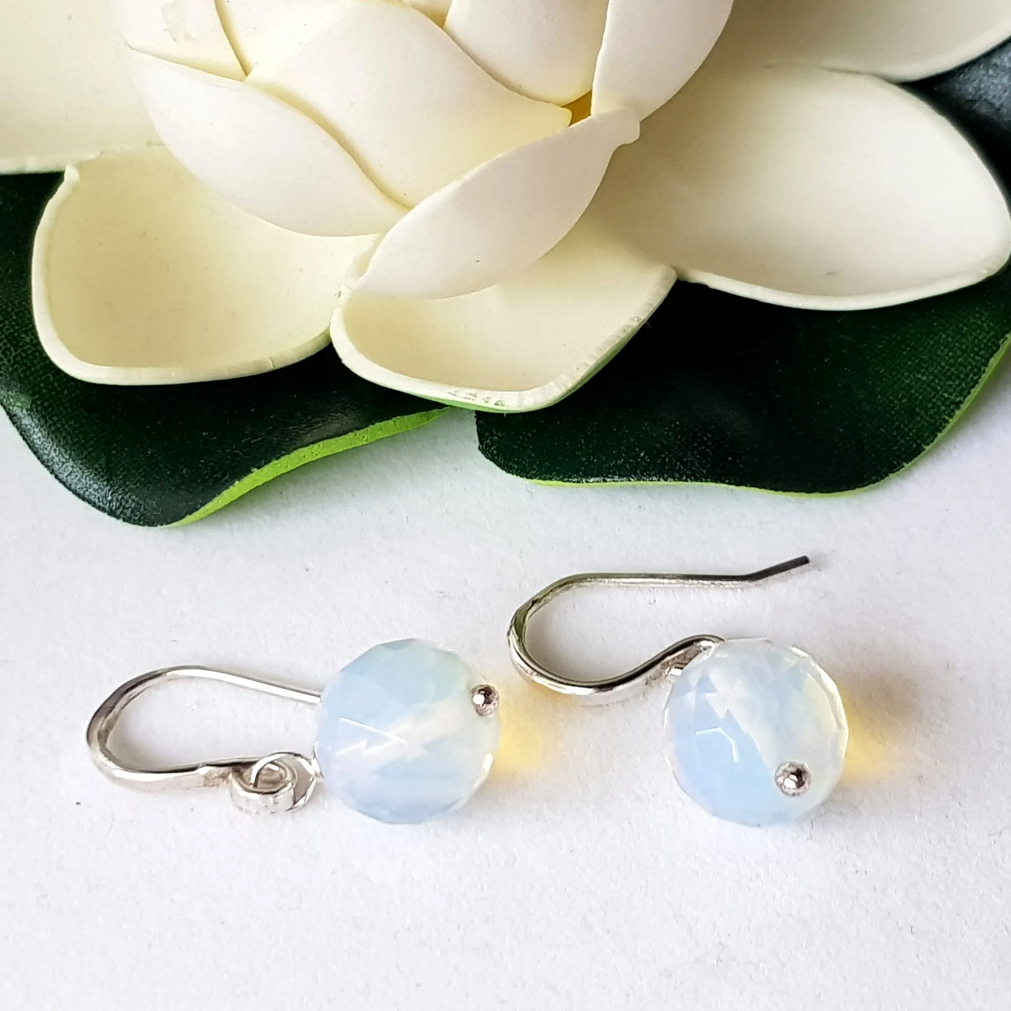 Earrings - Jelly Opal Dangle Earrings  | KJ-393E