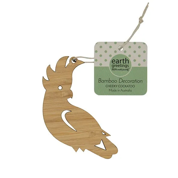 Earth Greetings Mixed Bamboo Decorations - Mini*