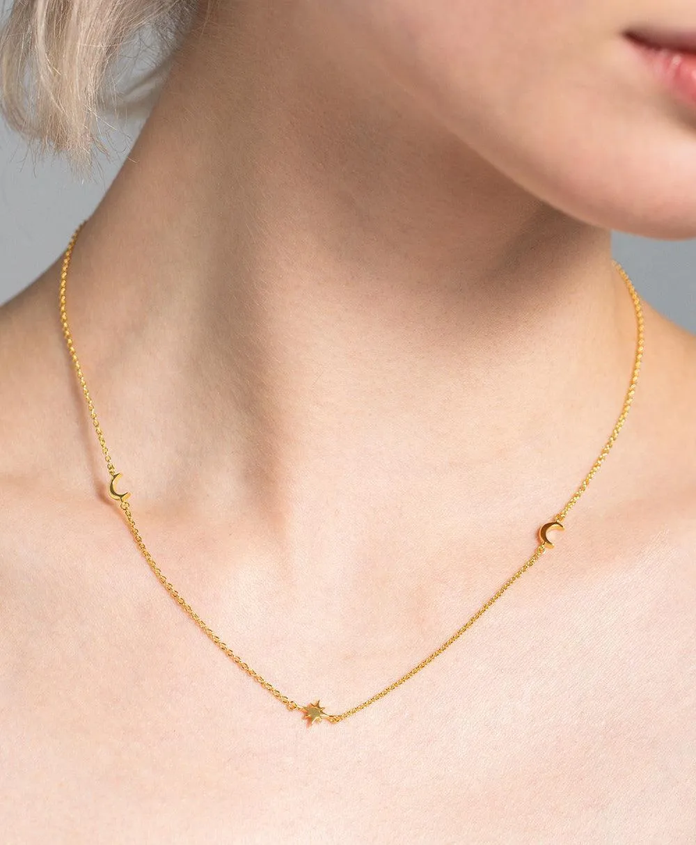 Elise Necklace 18ct Gold Plated