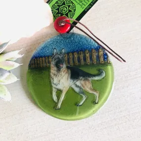 Fair Trade Ornament 129 German Shepherd