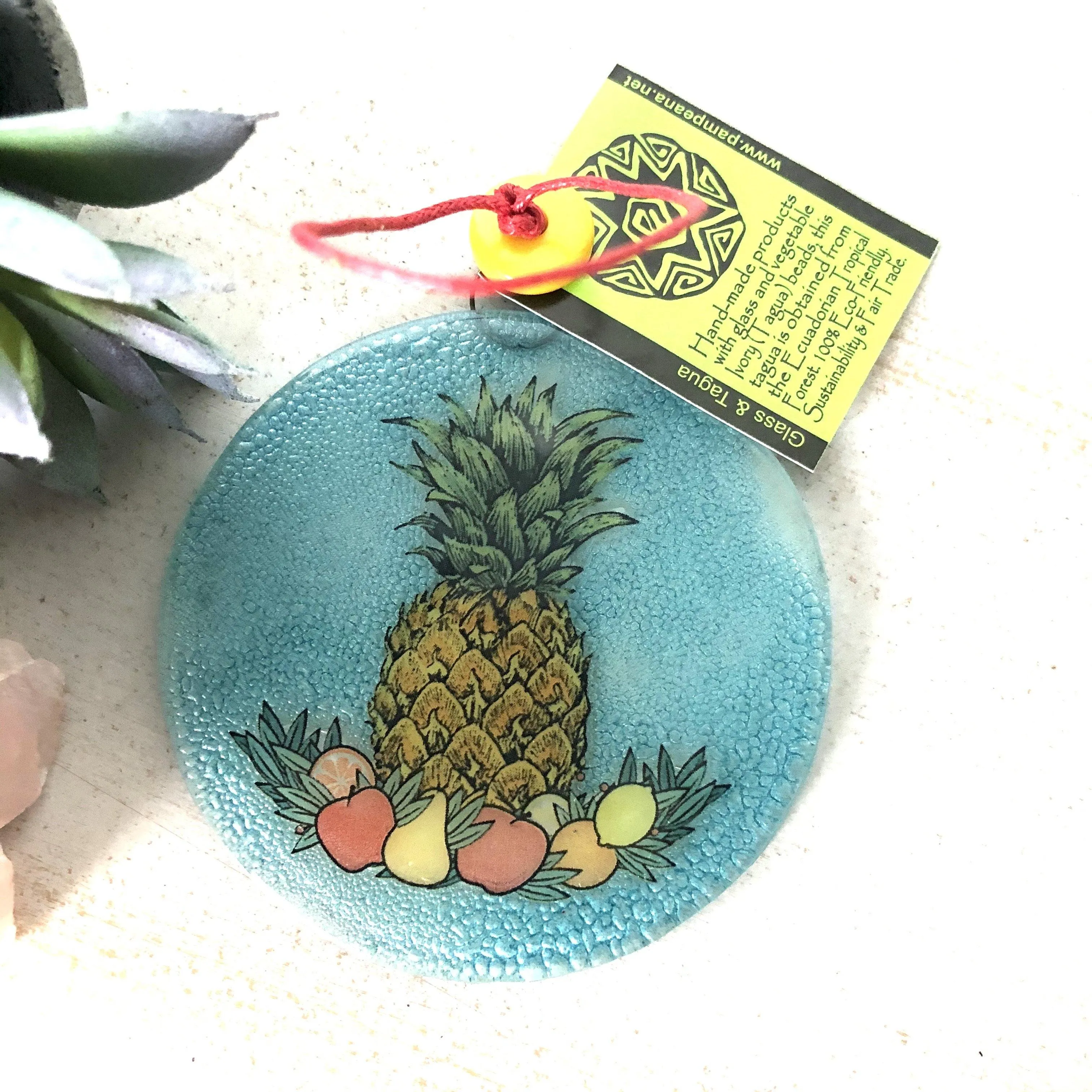 Fair Trade Ornament 132 Pineapple