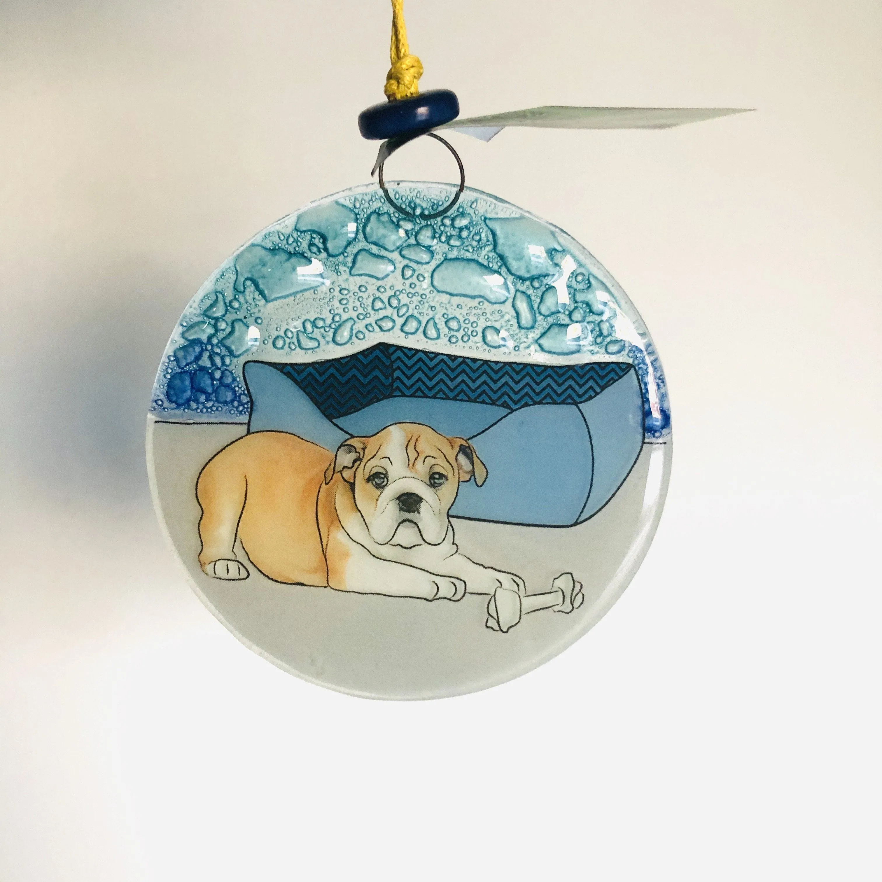 Fair Trade Ornament 35 Bulldog