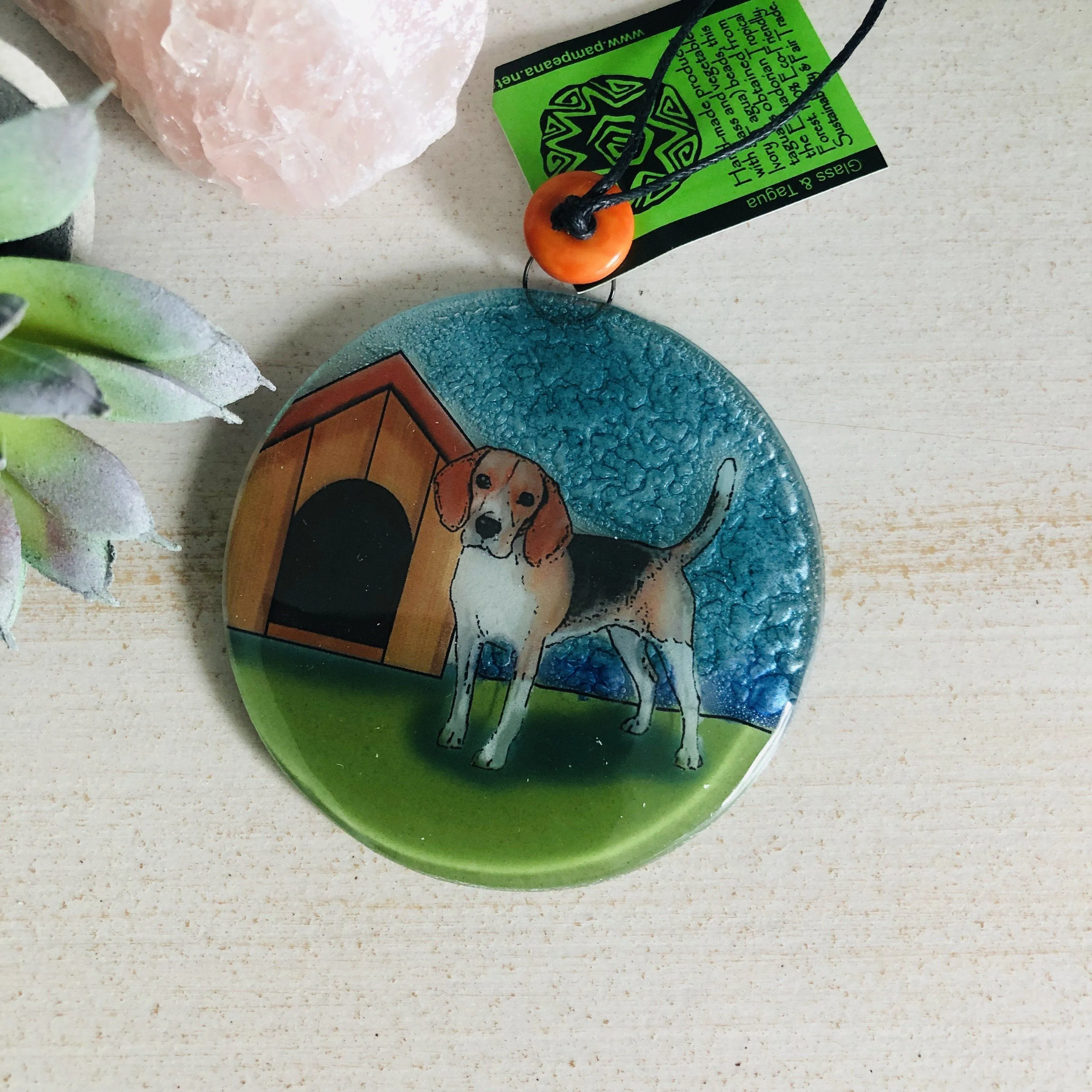 Fair Trade Ornament 38 Beagle