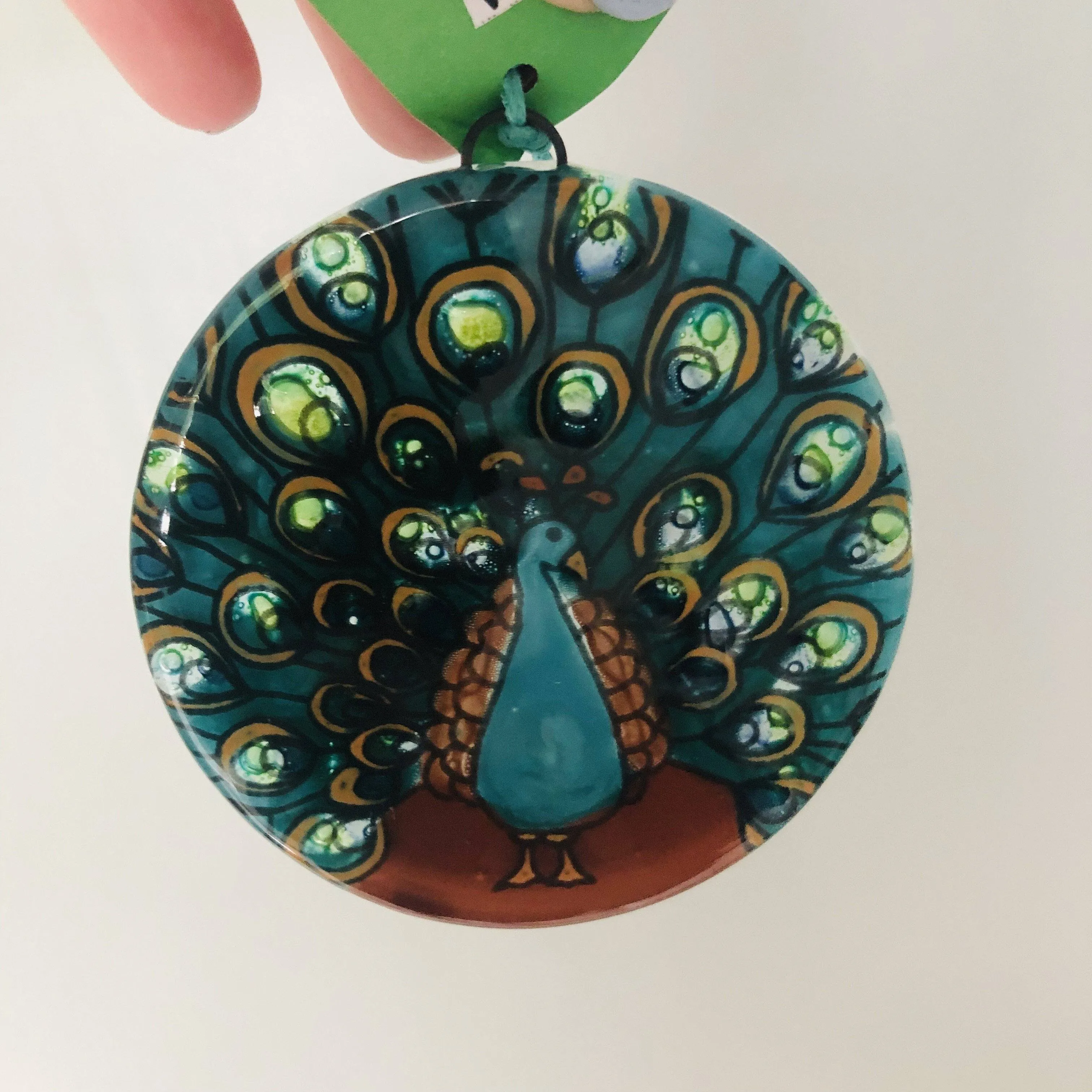 Fair Trade Ornament 7 Peacock