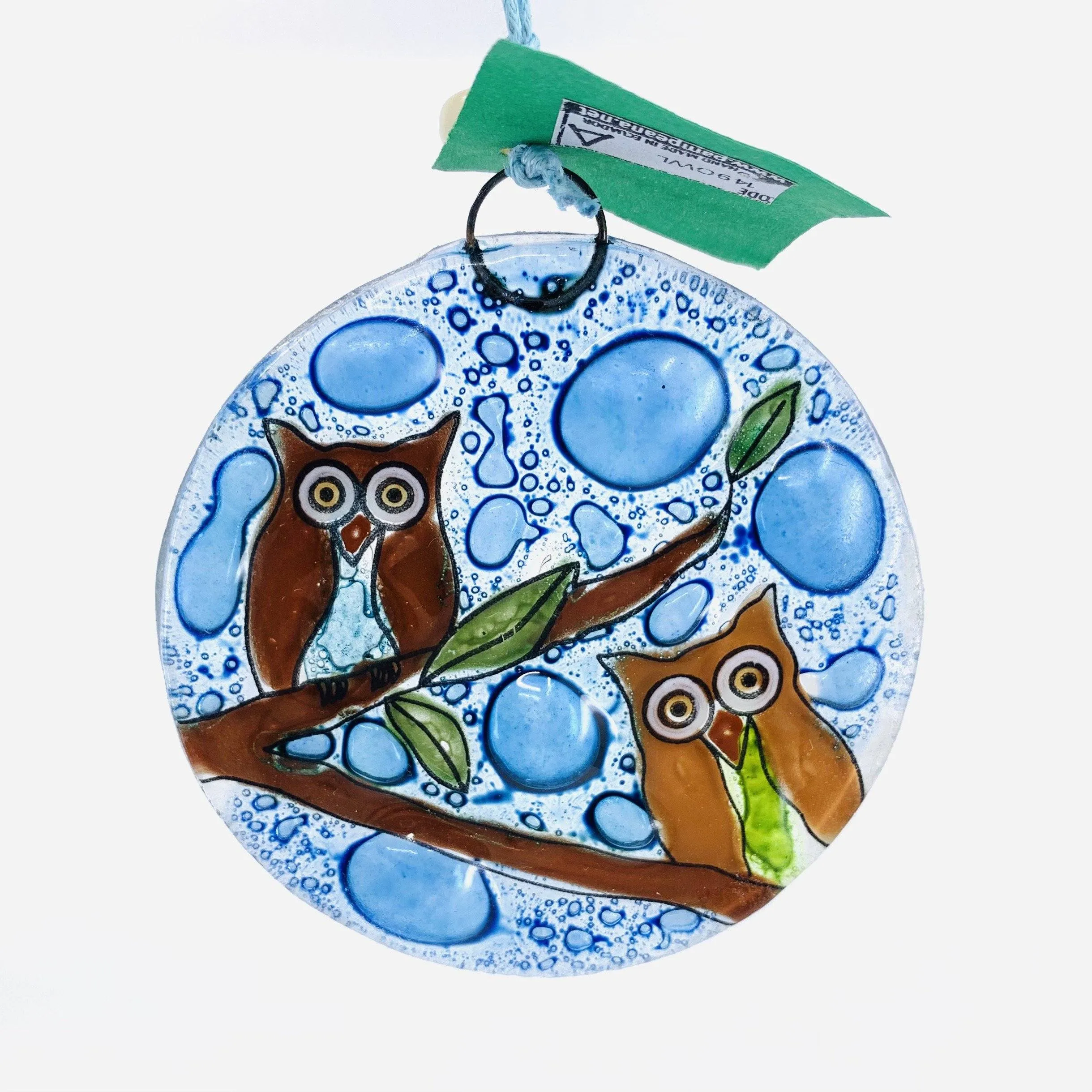 Fair Trade Ornament 74 Hoot Owls