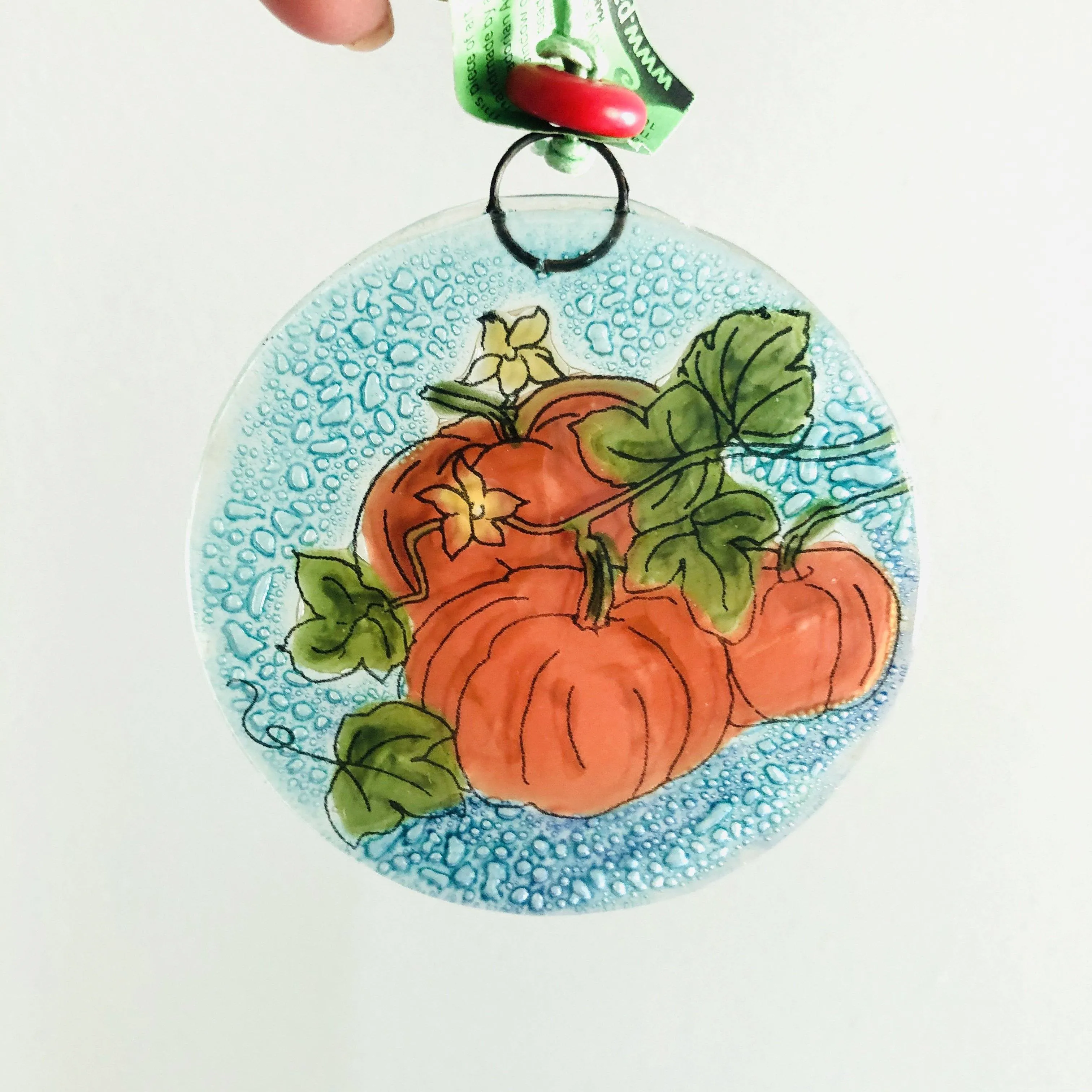 Fair Trade Ornament 92 Pumpkin Patch