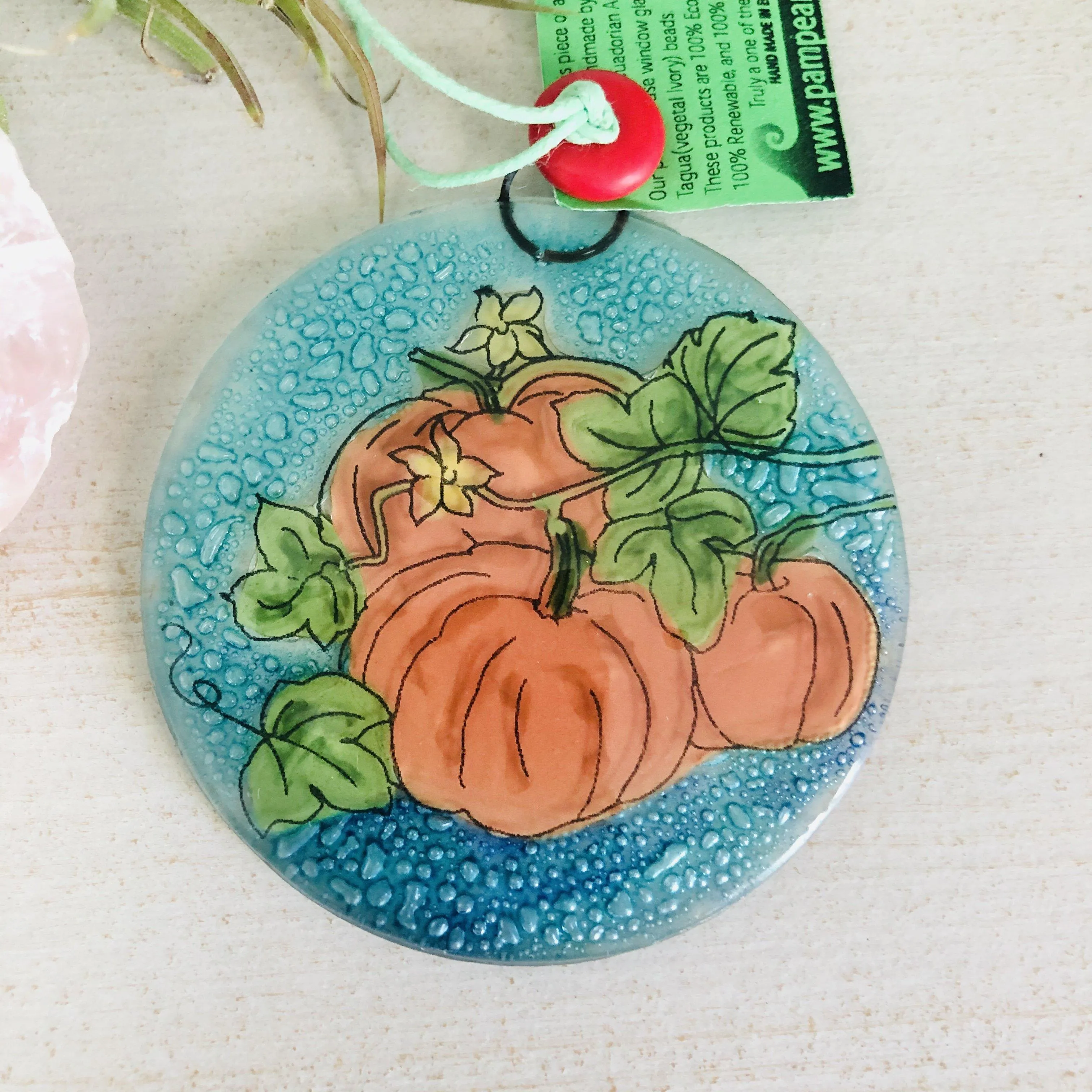 Fair Trade Ornament 92 Pumpkin Patch