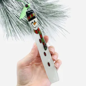 Fair Trade Stick Ornament, Snowman