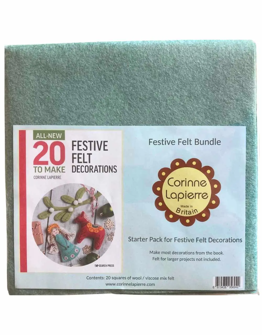 Felt Bundle for Festive Felt Decorations Book, Corinne Lapierre