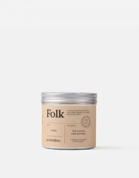 Field Day Home Folk Tin Candle